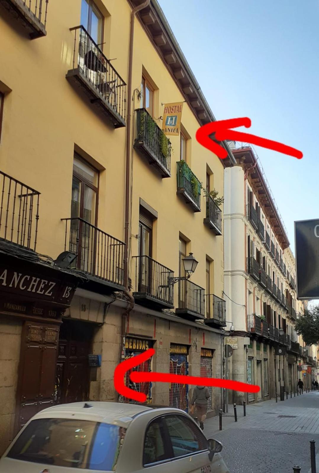 Hostal Daniel Madrid Eksteriør billede